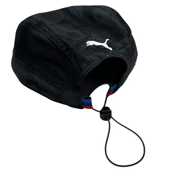 NWT Puma BMW Motorsports MMS Black Gray Statement Cap Strapback Hat - Picture 3 of 11